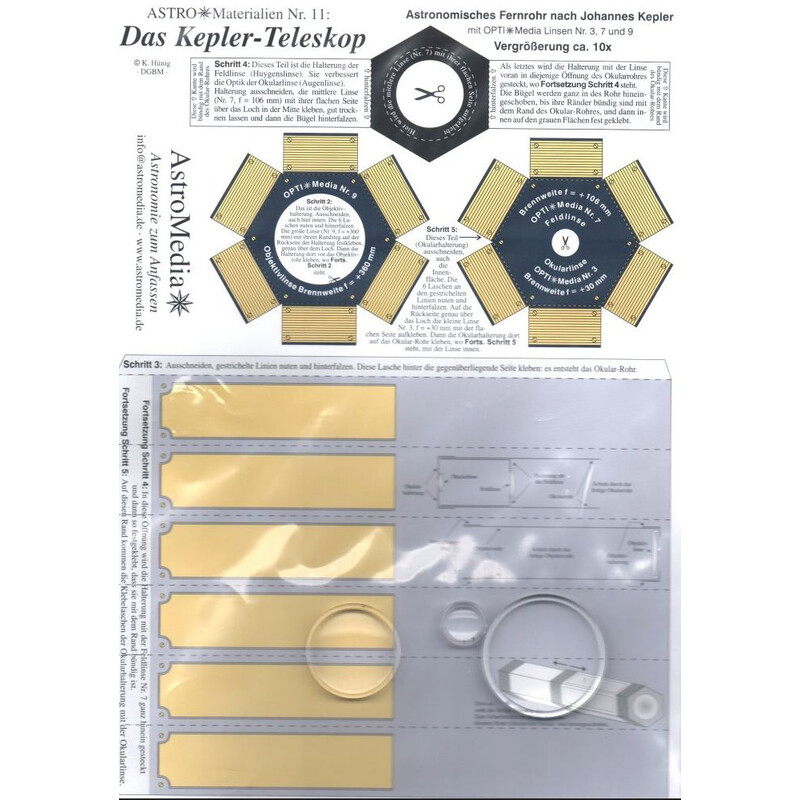 AstroMedia Bausatz Kepler-Teleskop