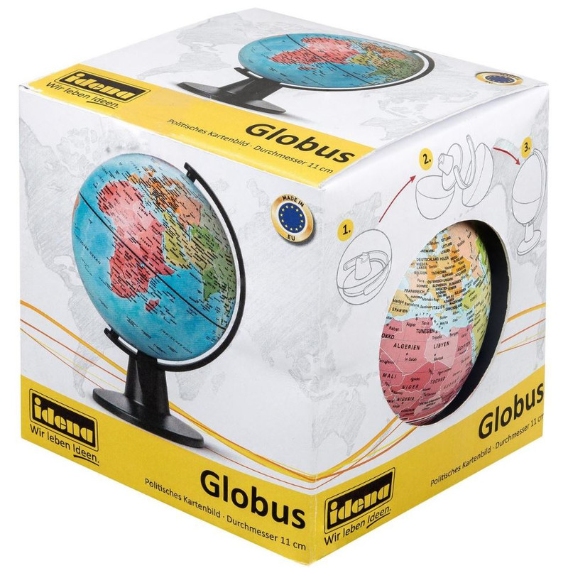 Mini-globe Idena Mini-Globus politisch 11cm