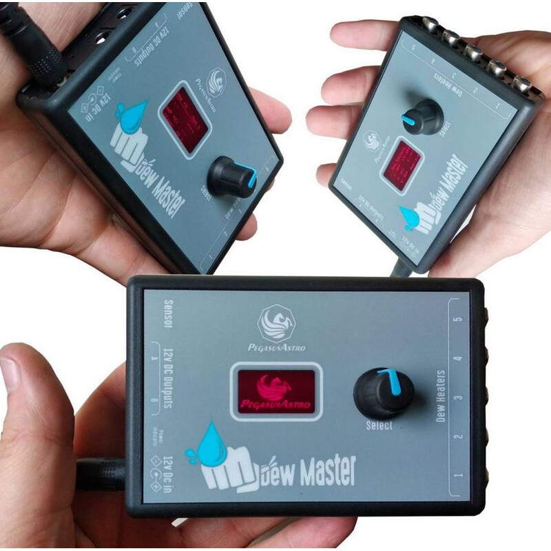 Contrôleurs et câbles PegasusAstro DewMaster