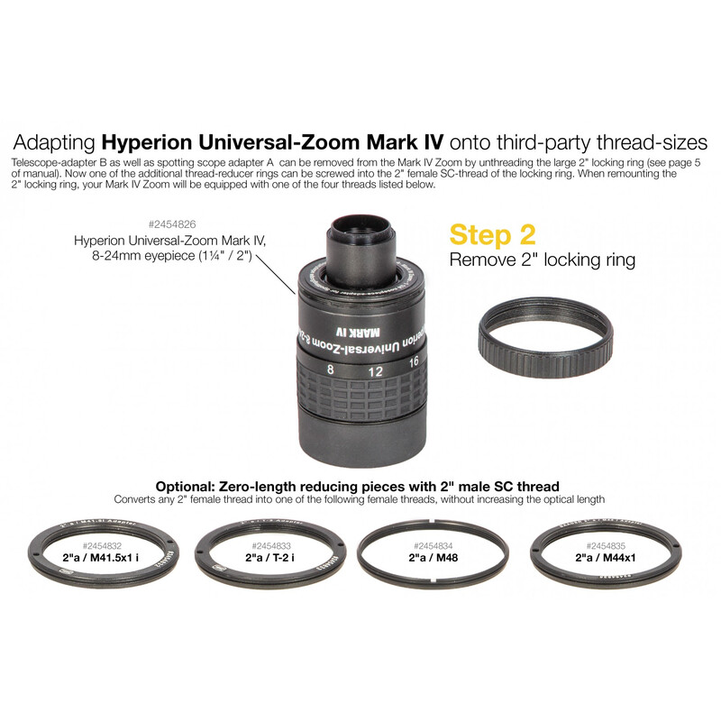 Adapter Baader Adaptateur 2" / M41,5 0 mm