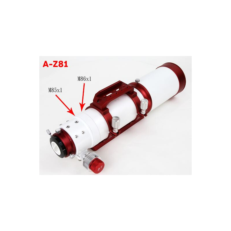 William Optics Apochromatischer Refraktor AP 81/559 ZenithStar 81 Red OTA