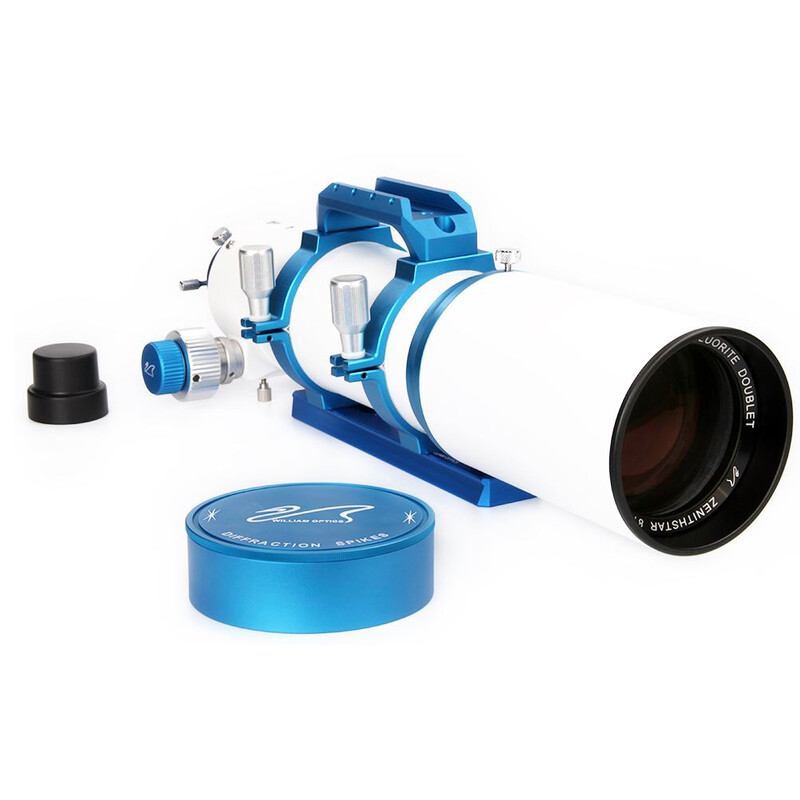 William Optics Apochromatischer Refraktor AP 81/559 ZenithStar 81 Blue OTA Special Set