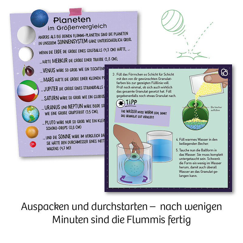 Kosmos Verlag Flummi-Planeten