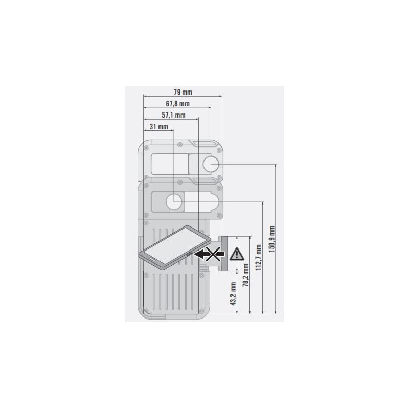 Adaptateur smartphone Swarovski VPA Variabler Phone Adapter