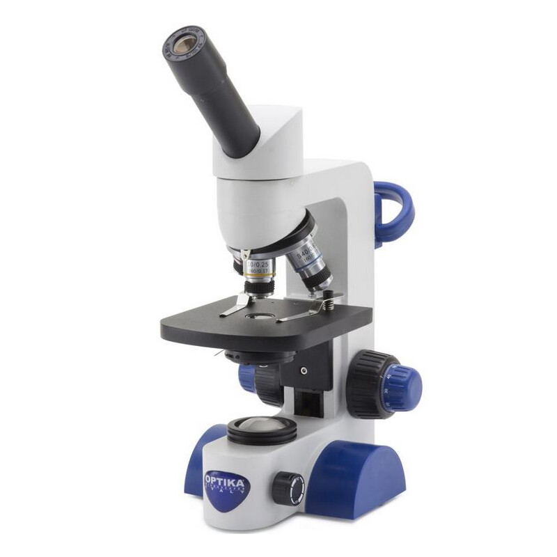 Microscope Optika B-61, mono, 40-400x, LED, batterie