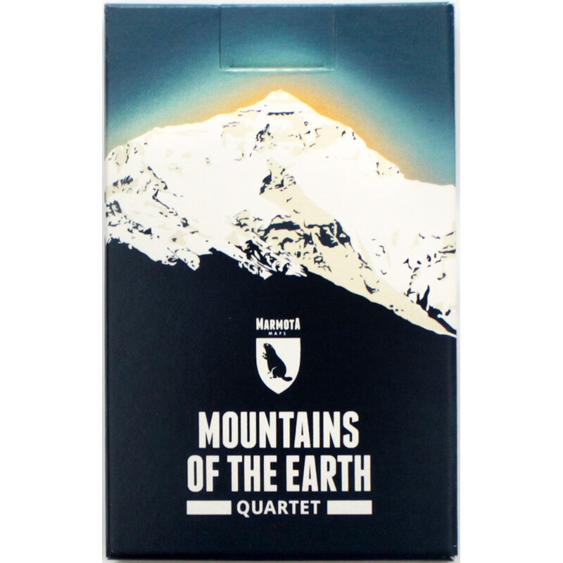 Marmota Maps Jeu de cartes Mountains of the Earth