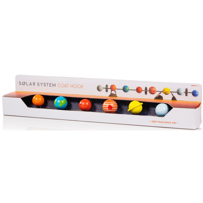 suck UK Crochets de vestiaire Solar System Hooks