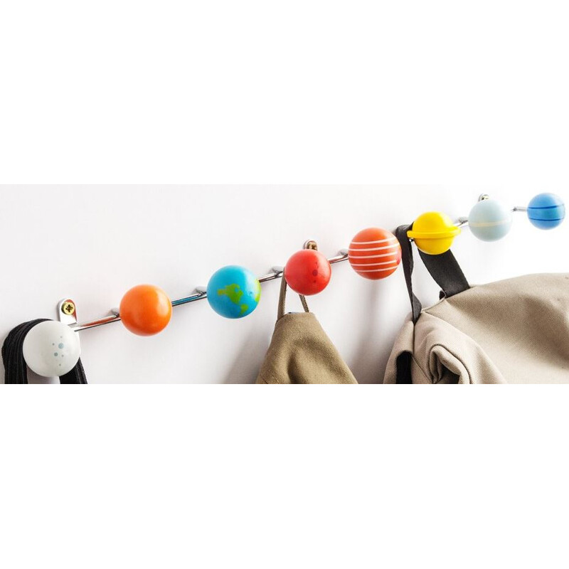suck UK Crochets de vestiaire Solar System Hooks