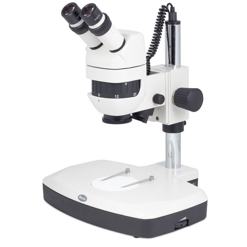 Motic Stéréomicroscope à zoom K-400 L, Binoculaire, CMO, 6x-50x