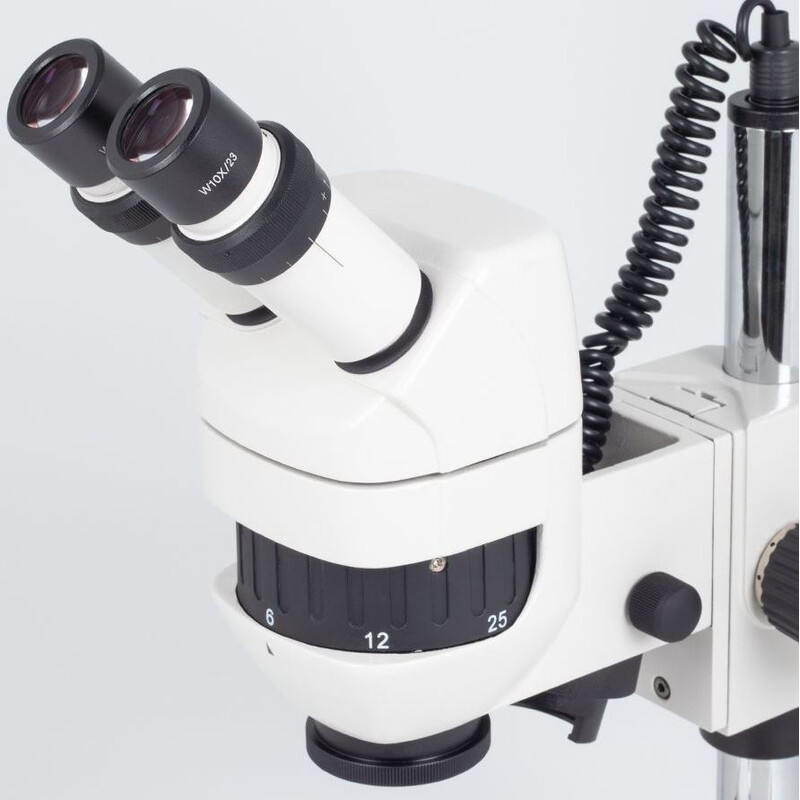 Motic Stéréomicroscope à zoom K-400 L, Binoculaire, CMO, 6x-50x