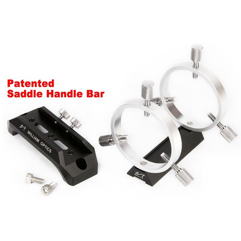 Colliers d'attache pour lunette de visée William Optics 50 mm