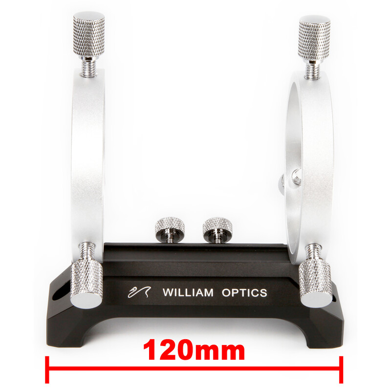 Colliers d'attache pour lunette de visée William Optics 50 mm