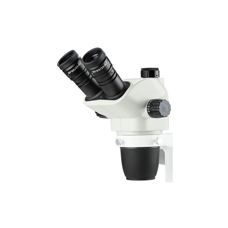 Euromex Zoom-Stereomikroskop NexiusZoom EVO, trino, 6.5-55x, NZ.5313, Säulenstativ NZ.9005, LED Durchlicht