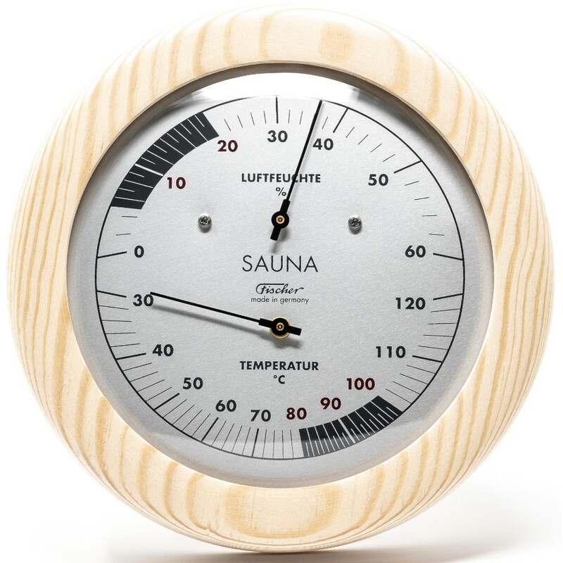 Fischer Wetterstation Sauna-Thermohygrometer