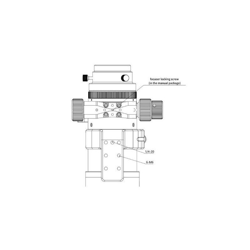 Lunette apochromatique Sharpstar AP 61/270 EDPH III OTA