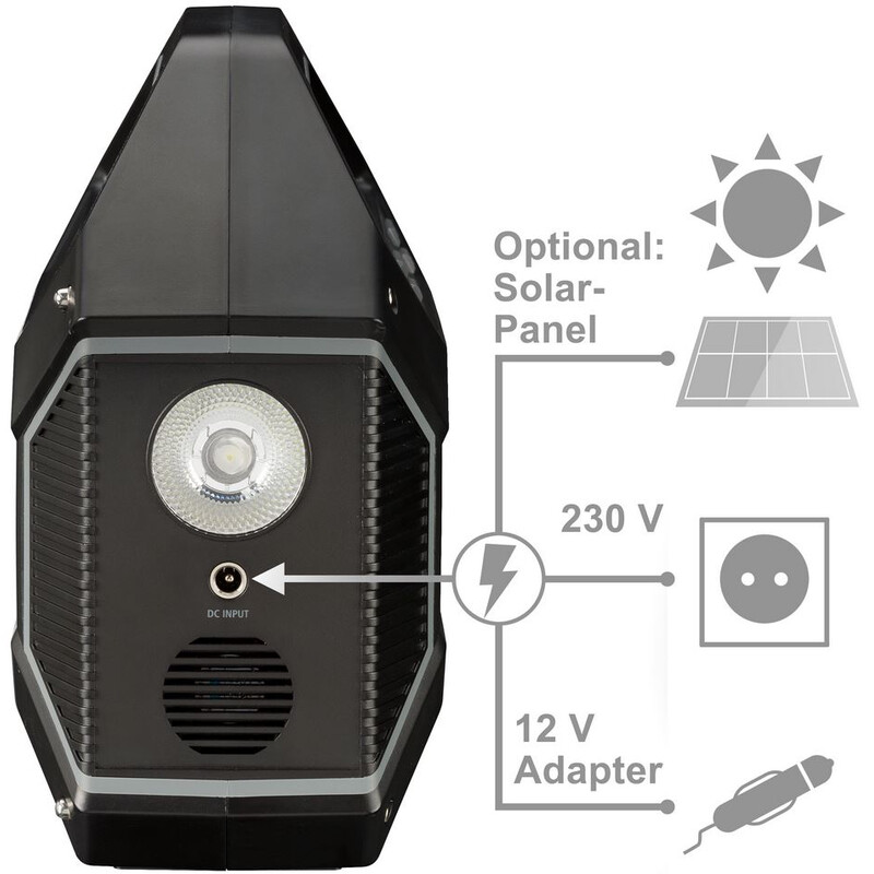 Bresser Mobile Power Station 100 watts + chargeur solaire 40 watts