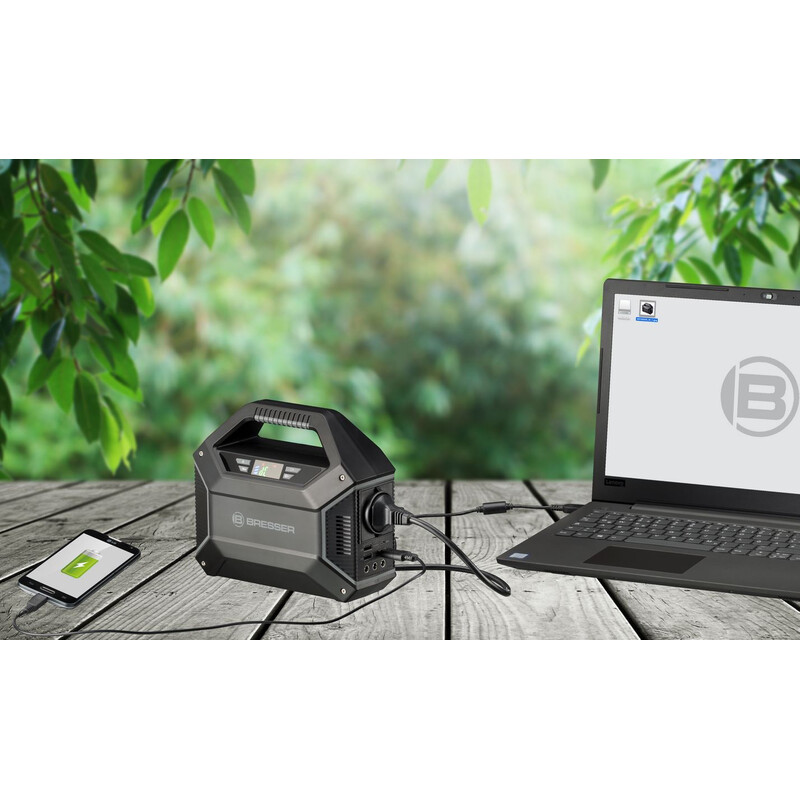 Bresser Mobile Power Station 100 watts + chargeur solaire 40 watts