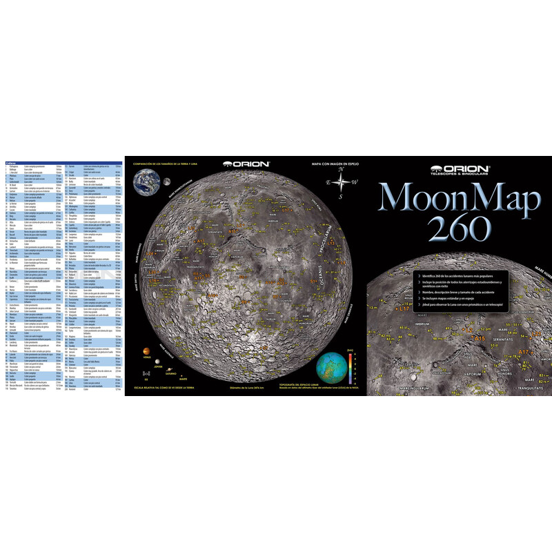 Atlas Orion Moon Map 260