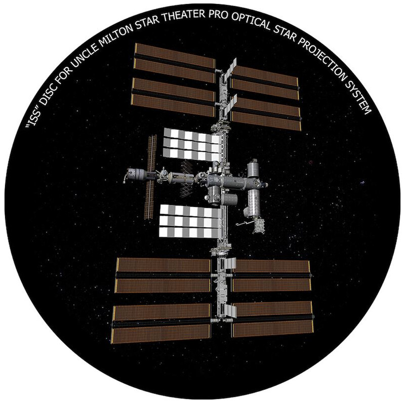 Omegon Dia für das Star Theater Pro mit Motiv ISS