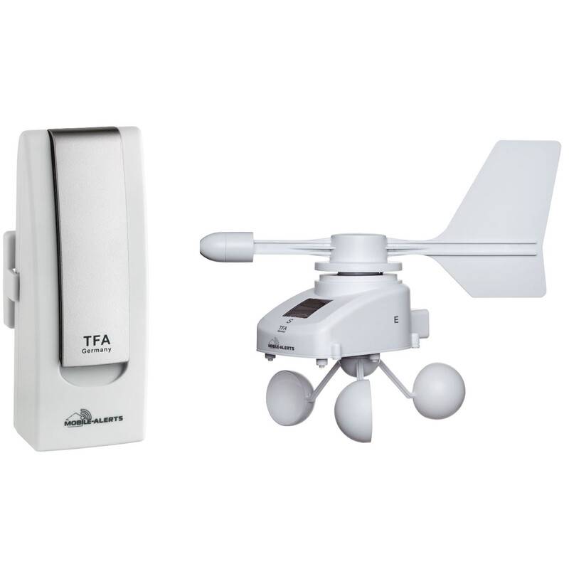 Station météo TFA Kit de démarrage WeatherHub avec anémomètre sans fil