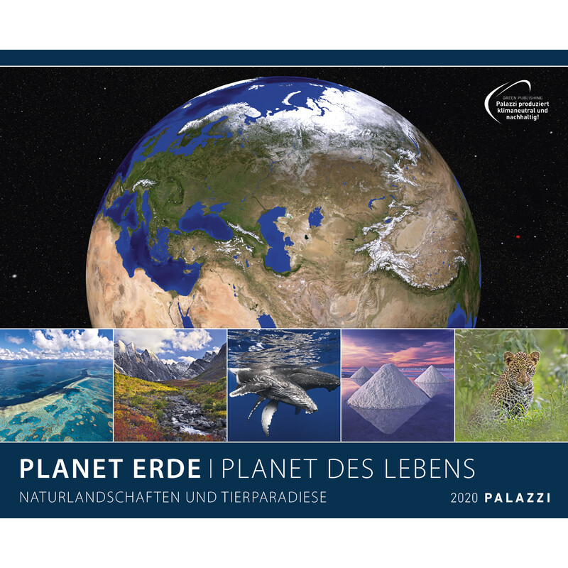 Calendrier Palazzi Verlag Planet Erde 2020