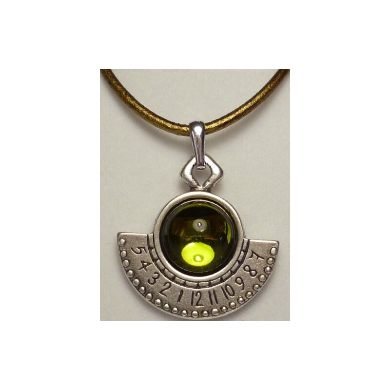 Ragalaxys Kette Hypatia Sundial Apple Green