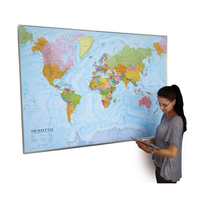 Mappemonde freytag & berndt Politique (202 x 130 cm)