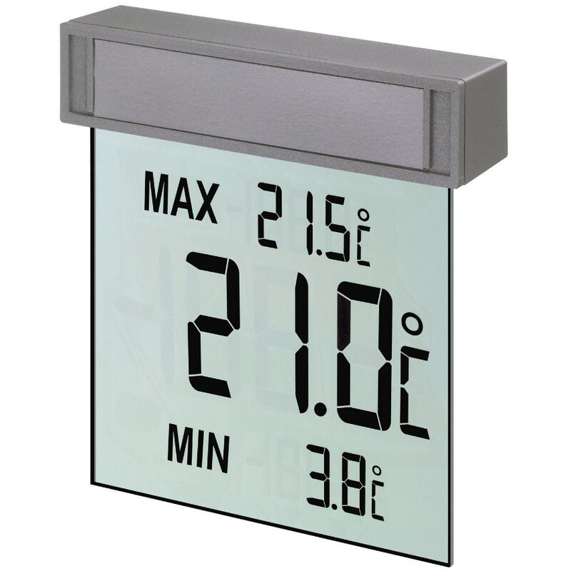 Station météo TFA Thermomètre de fenêtre numérique Vision