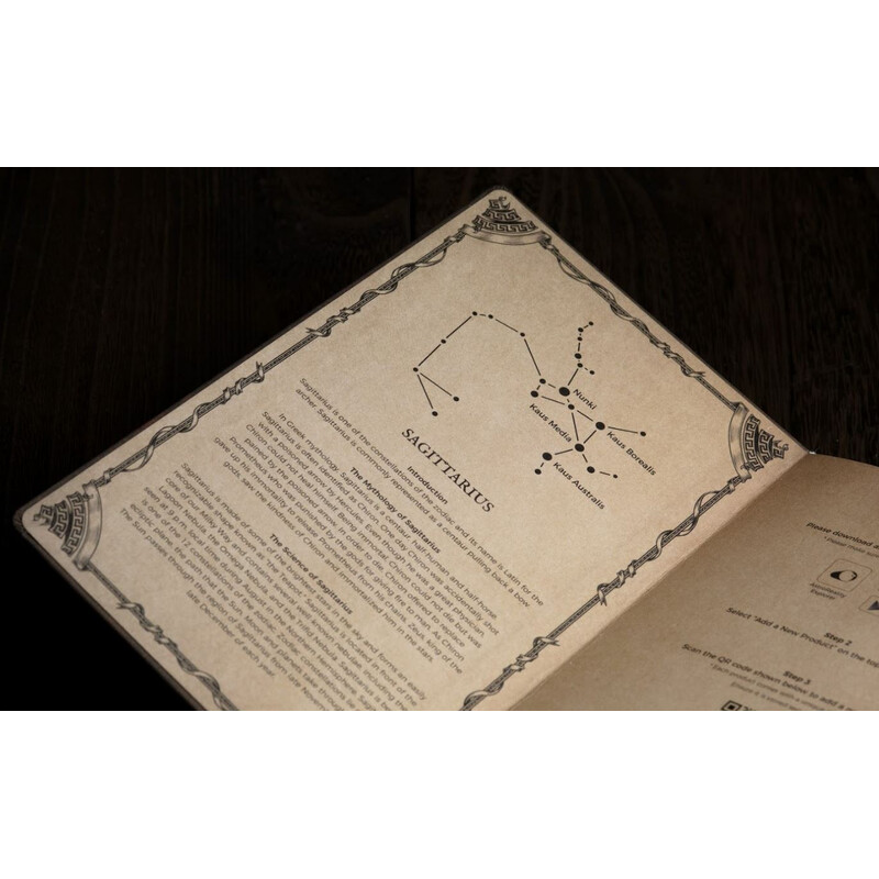 AstroReality Carnet de notes Zodiac Notebook - Sagittarius