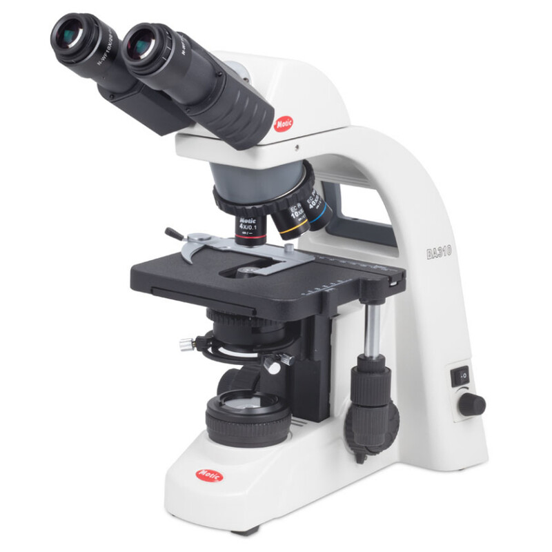 Microscope Motic BA310, LED, 40x-400x (sans 100x), bino