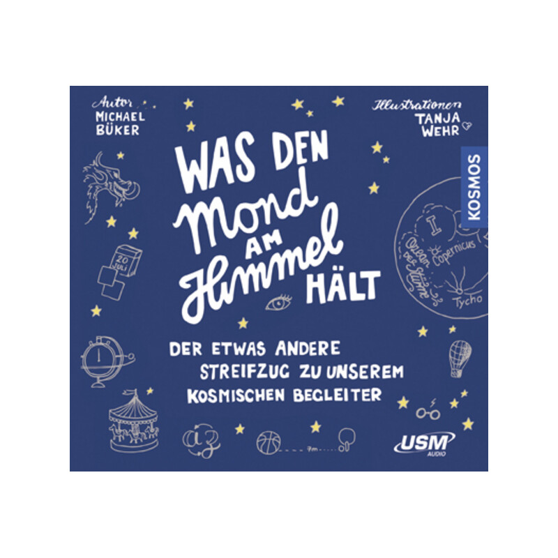 Kosmos Verlag Was den Mond am Himmel hält - 3 Audio-CDs