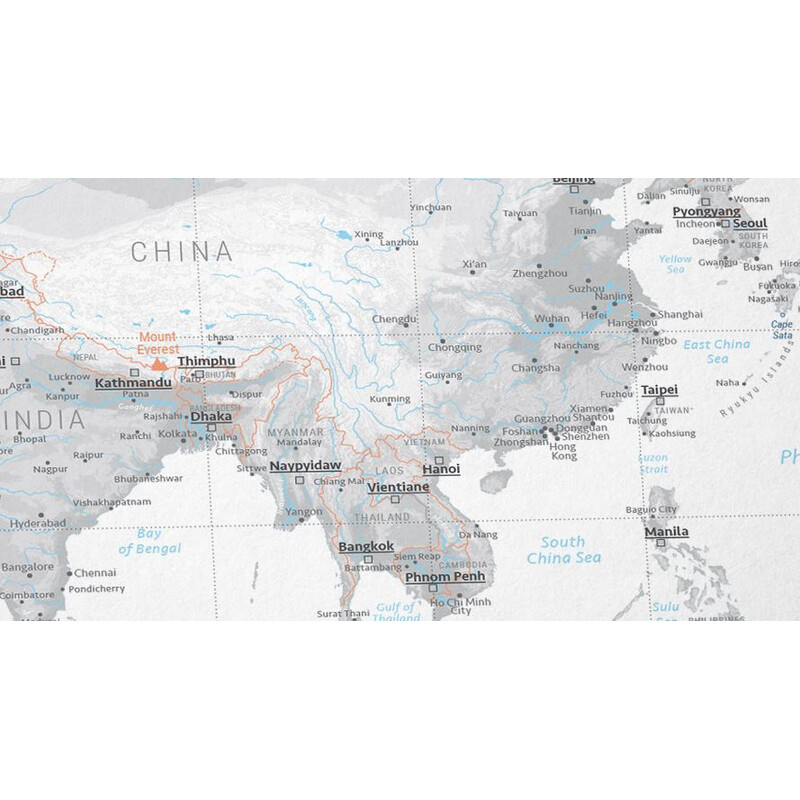 Mappemonde Marmota Maps Explore the World 100x70cm