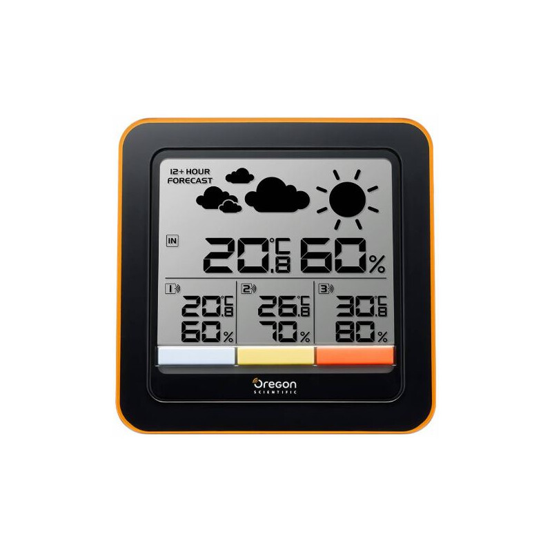 Station météo Oregon Scientific 4 zones avec avertisseur de moisissures