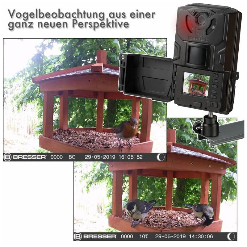 Bresser Wildkamera SFC-1 für Kleintiere und Vögel