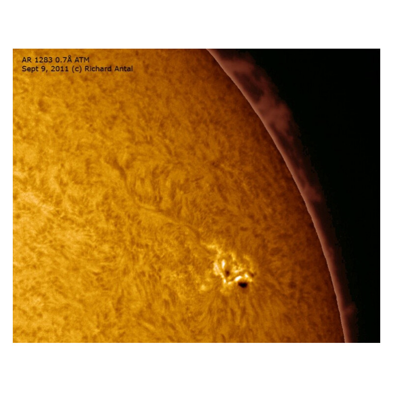 DayStar Sonnenteleskop ST 127/1462 SR Carbon OTA