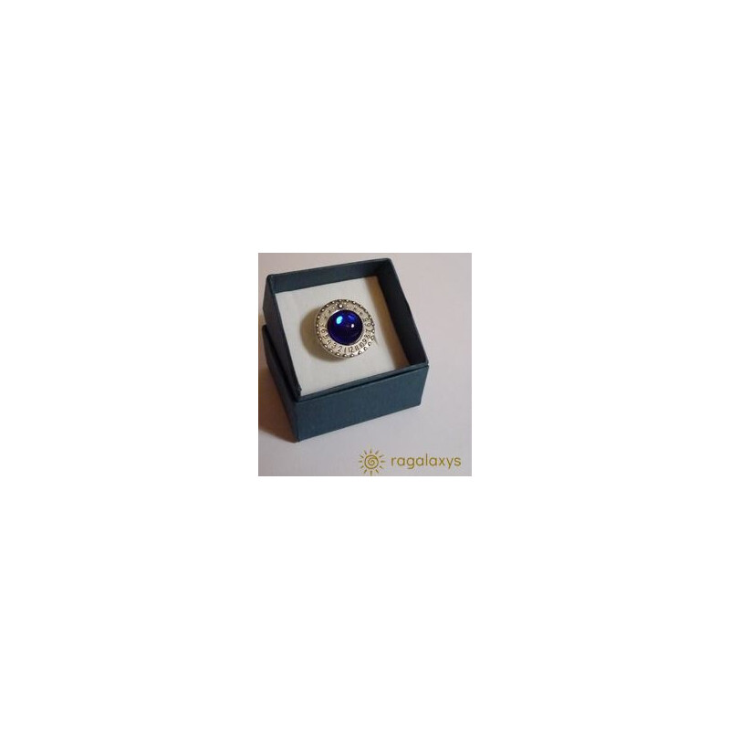 Ragalaxys Bague Saturne Rouge