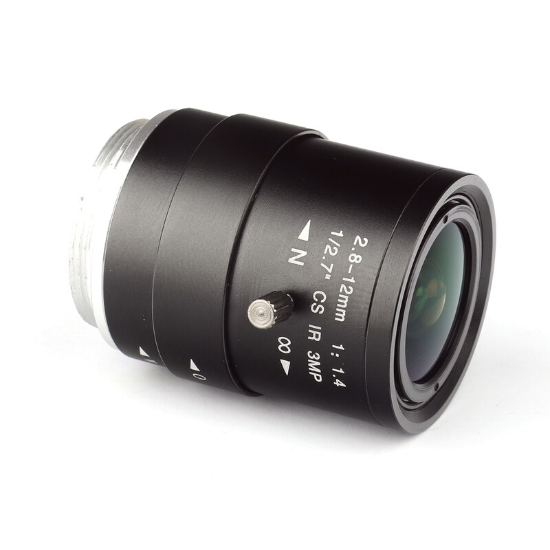 Omegon Objectif monture CS 2,8-12 mm, f/1,4