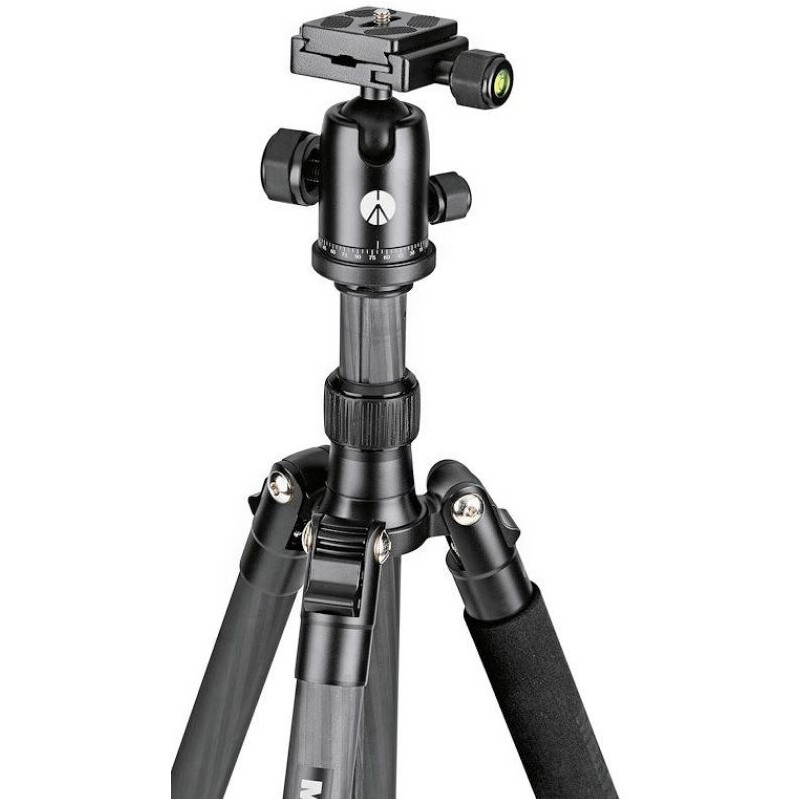 Manfrotto Carbon-Dreibeinstativ Element Traveller groß mit Kugelkopf