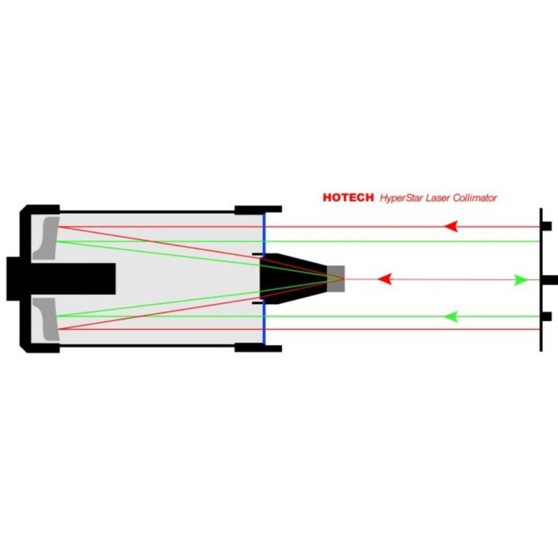 Collimateurs lasers Hotech HyperStar Laser Kollimator 14"