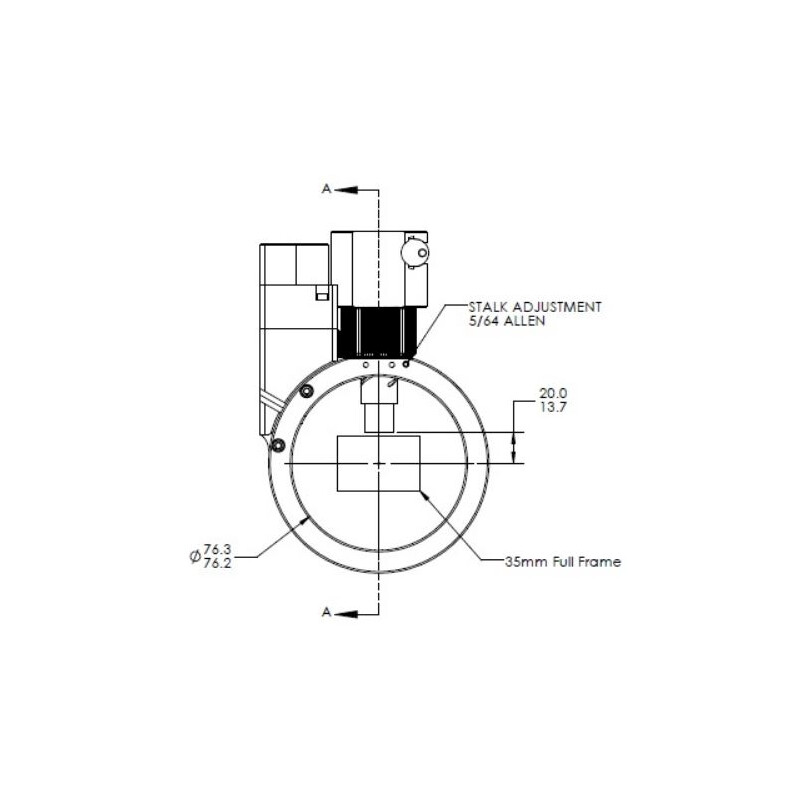 Optec Off-Axis-Guider Sagitta Off-Axis Guider manuell