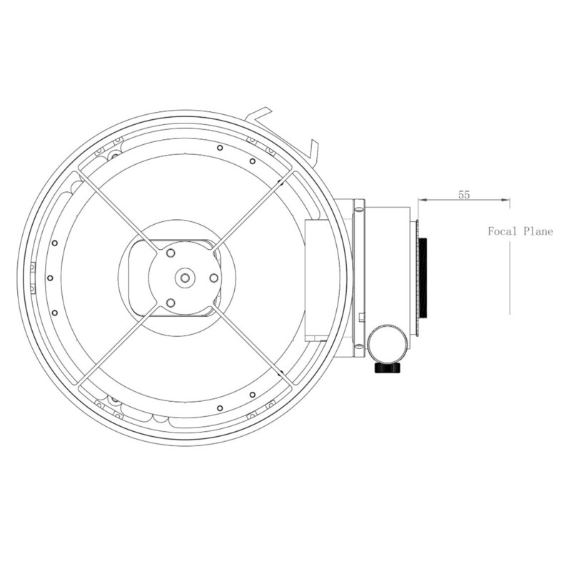 Omegon Teleskop Pro Astrograph N 150/420 OTA