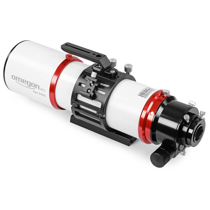 Lunette apochromatique Omegon Pro APO AP 94/517 Triplet ED OTA + protocole de test