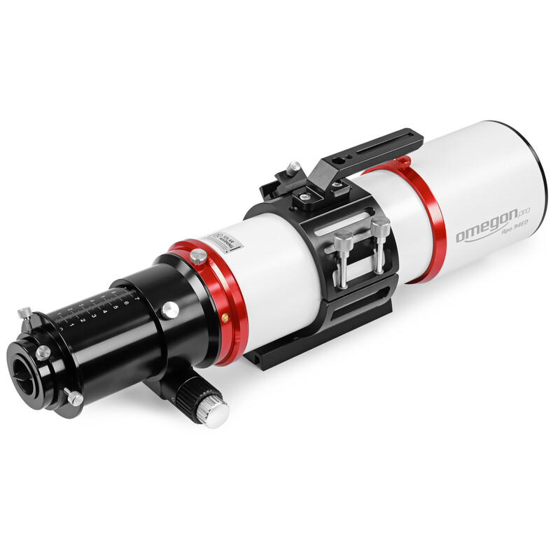 Lunette apochromatique Omegon Pro APO AP 94/517 Triplet ED OTA + protocole de test