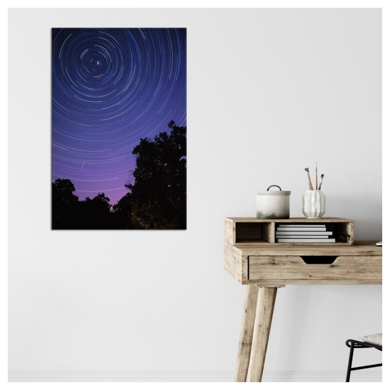 Affiche Oklop Traces d'étoiles 30 cm x 45 cm
