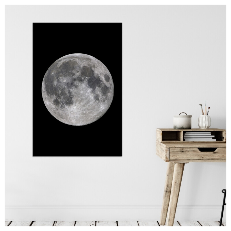 Affiche Oklop Pleine lune 50 cm x 70 cm