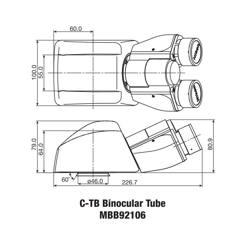 Nikon Tube binoculaire C-TB