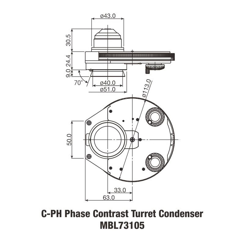 Nikon C-C Phase Contrast  Condenser