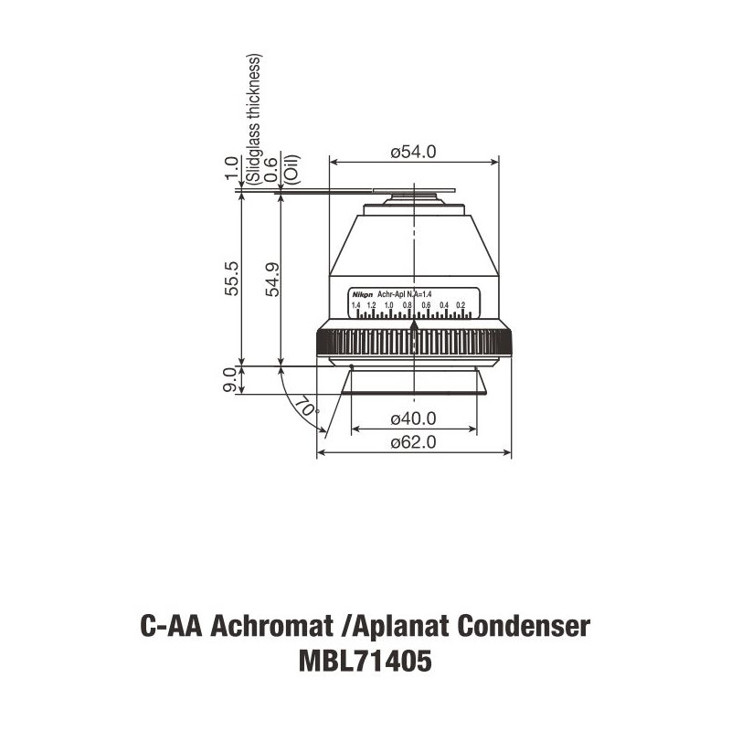 Nikon C-C Achromat/Aplanat Condenser