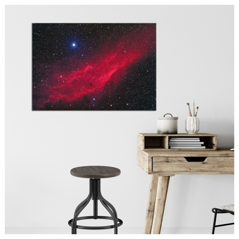 Affiche Oklop Nébuleuse de Californie NGC 1499 60 cm x 40 cm