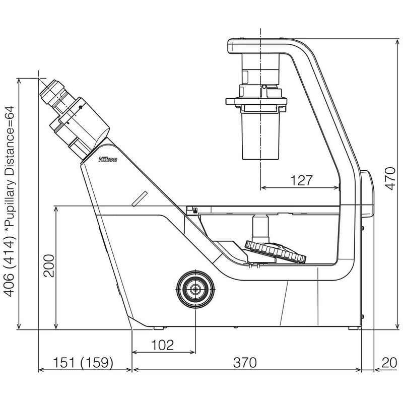 Nikon Microscope ECLIPSE TS2, inversé, bino, PH, avec/sans objectifs